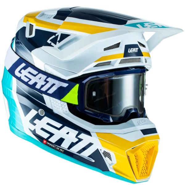 Leatt Leatt Moto 7.5 V22 Helmet Aqua
